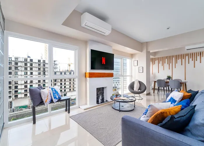 Apartamento Ocean View With Infinity Pool, Gym & Free Breakfast, Near Okada, Solaire & Moa