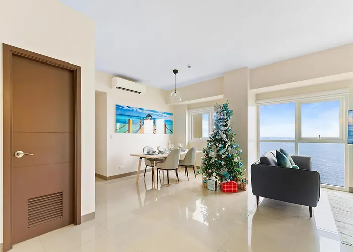Ocean View With Infinity Pool, Gym & Free Breakfast, Near Okada, Solaire & Moa * Manila