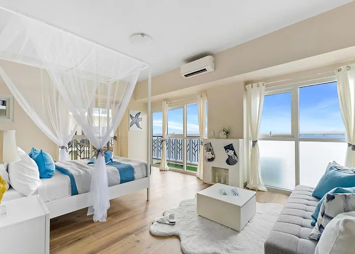 Ocean View With Infinity Pool, Gym & Free Breakfast, Near Okada, Solaire & Moa Apartamento *
